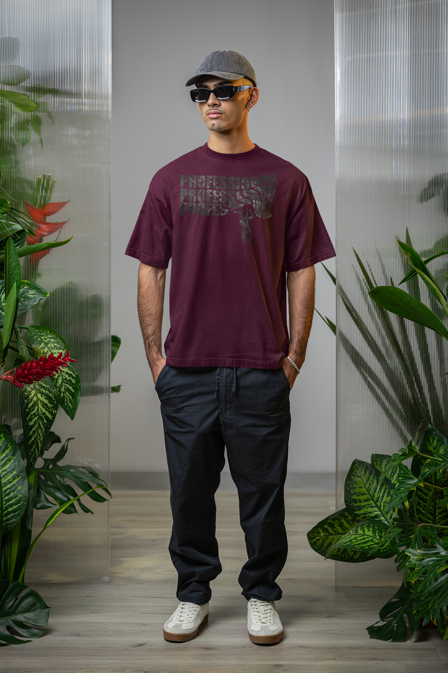 Professional Oversized Cricket T-Shirt for Men | 220 GSM Heavyweight Cotton | Bio-Washed Street Style | Made in India