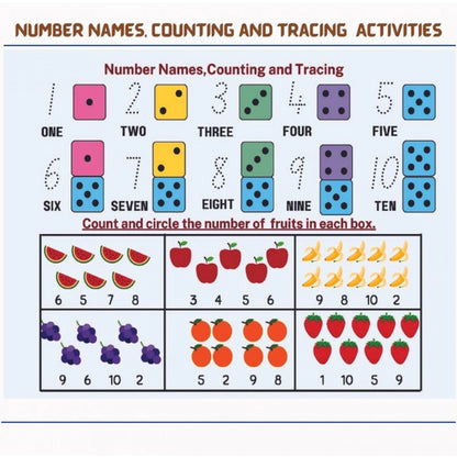 Generic Montessori Busy Book – Early Learning Activity Set (2–4 Years, Multicolor)
